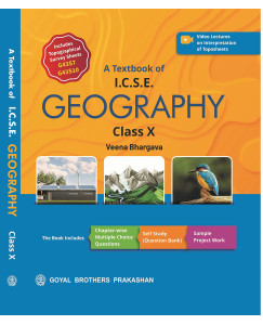 A Textbook of ICSE Geography for class - 10
